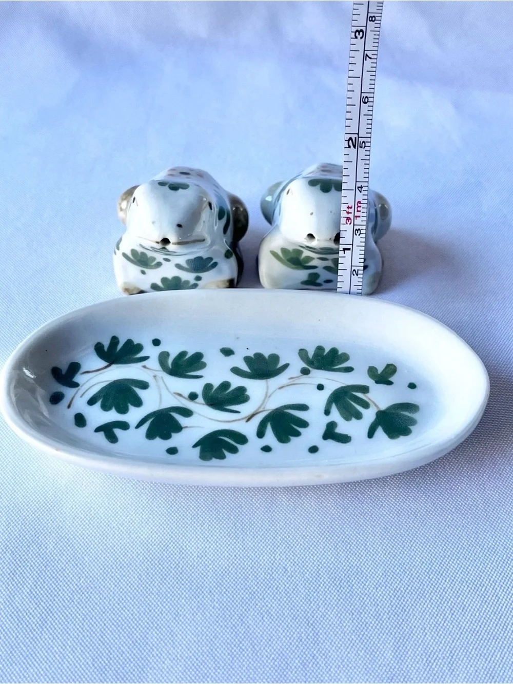 Vintage Frog Salt And Pepper Shares Made In Thailand